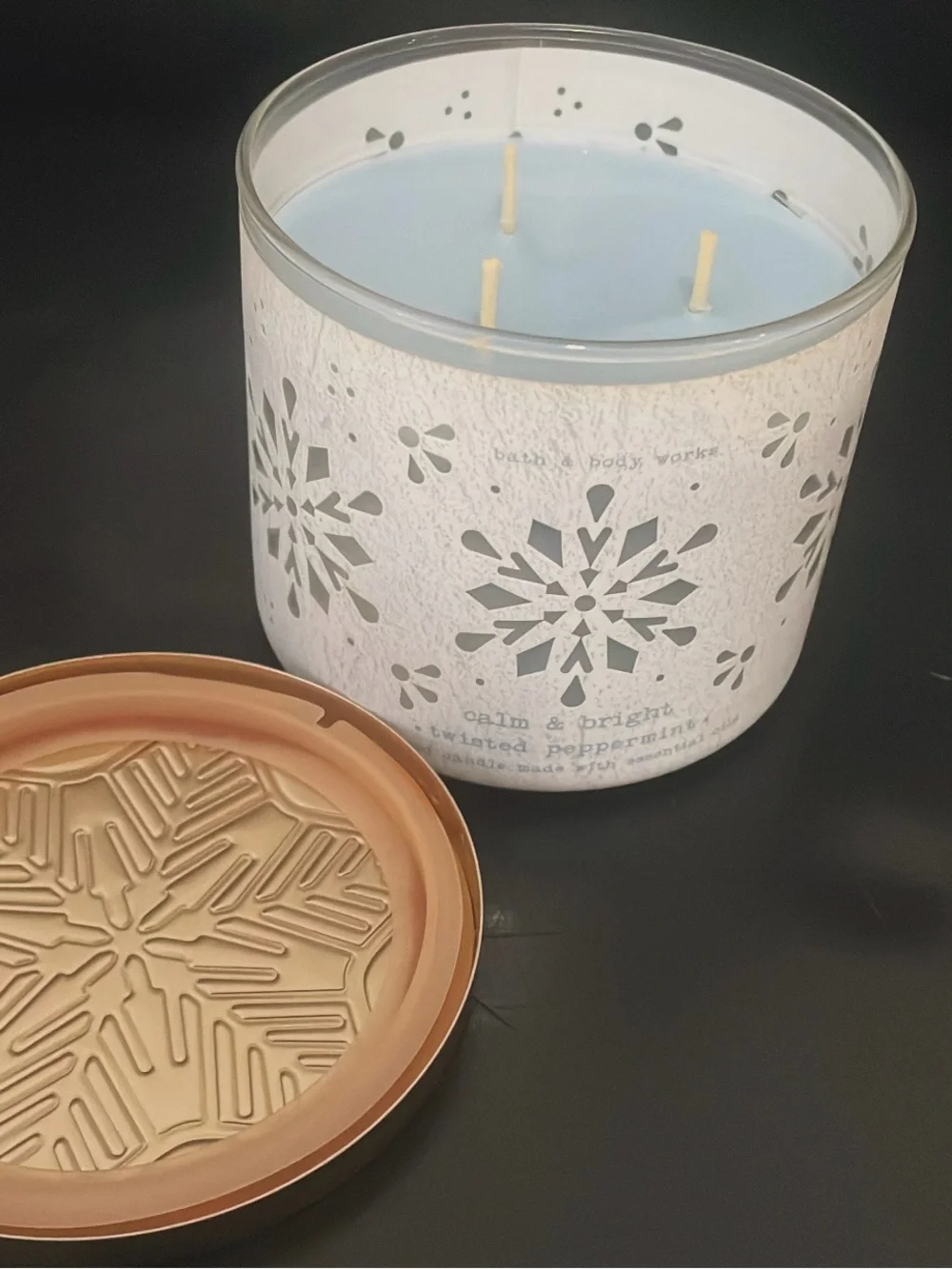 Bath & Body Works Twisted Peppermint Scented Candle